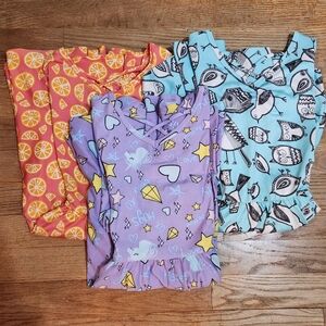 Dot Dot Smile Lot Of 3 Ballet Style Girls Size 7 Dresses